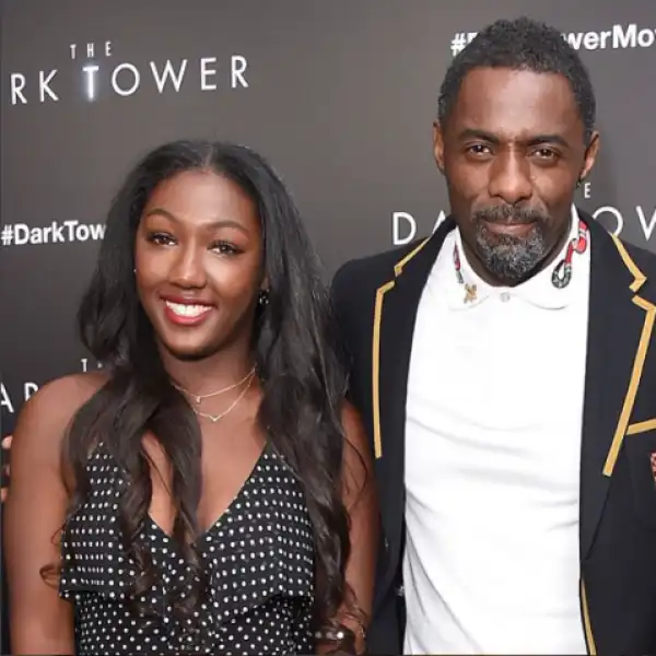 Beautiful Photo Of Acto Idris Elba And His Beautiful Daughter